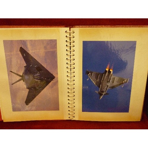 88 - QUANTITY OF FIGHTER AIRCRAFT IMAGES, CONTAINED WITHIN 4 PHOTOGRAPH ALBUMS.