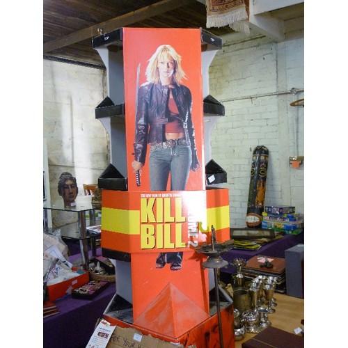 192 - KILL-BILL. VOLUME 2. TARANTINO.  CINEMA ADVERTISING TOWER. CARDBOARD TOWER WITH LEAFLET COMPARTMENTS... 