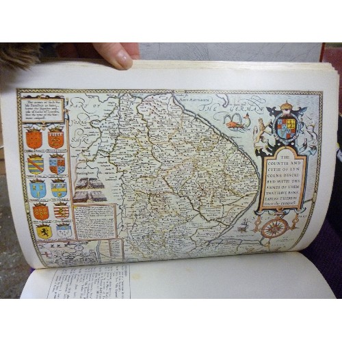 169 - 'ANTIQUE MAPS OF BRITAIN' 3 ALBUMS OF MAPS COVERING ALL AREAS OF THE UK.
