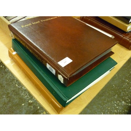 185 - LARGE QUANTITY OF FIRST DAY COVERS. IN 3 LARGE ALBUMS.