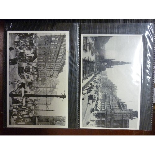 217 - TRAM INTEREST. 3 ALBUMS OF VINTAGE BLACK & WHITE 'TRAM-SPOTTER' PHOTOGRAPHS.