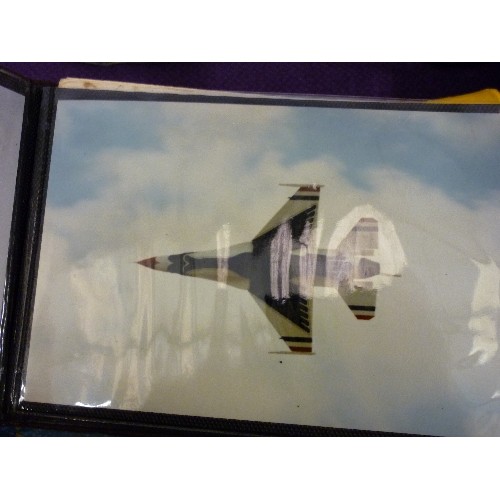 109 - LARGE QUANTITY OF AEROPLANE PHOTOGRAPHS, CONTAINED WITHIN 5 ALBUMS.