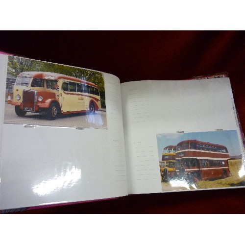 158 - LARGE QUANTITY OF BUS/COACH PHOTOGRAPHS, CONTAINED WITHIN 5 ALBUMS.