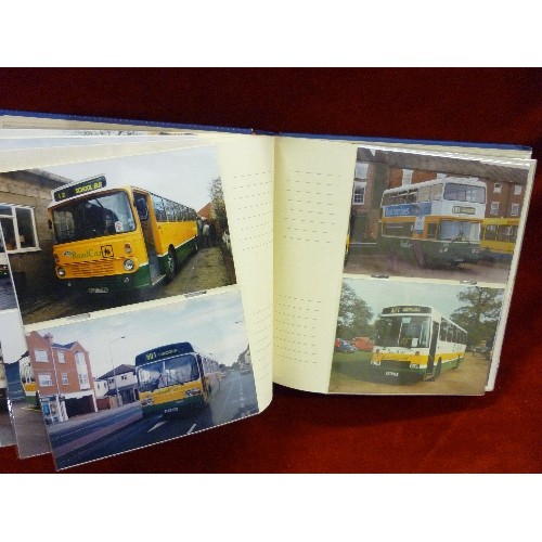 158 - LARGE QUANTITY OF BUS/COACH PHOTOGRAPHS, CONTAINED WITHIN 5 ALBUMS.