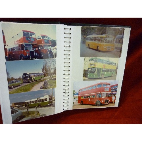 159 - QUANTITY OF BUS/COACH PHOTOGRAPHS, CONTAINED WITHIN 4 ALBUMS.