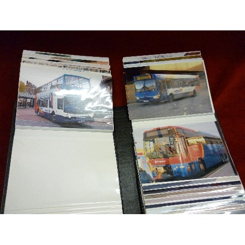 159 - QUANTITY OF BUS/COACH PHOTOGRAPHS, CONTAINED WITHIN 4 ALBUMS.