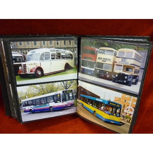 159 - QUANTITY OF BUS/COACH PHOTOGRAPHS, CONTAINED WITHIN 4 ALBUMS.