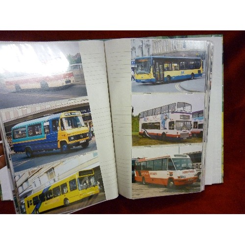 164 - BUS/COACH PHOTOGRAPHS, CONTAINED WITHIN 4 ALBUMS.