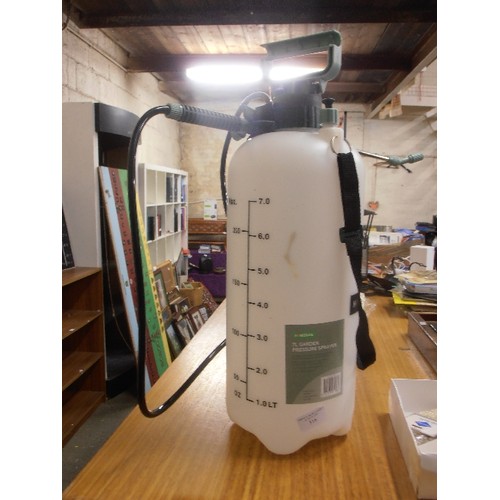 316 - 7L GARDEN PRESSURE SPRAYER. HOMEBASE.