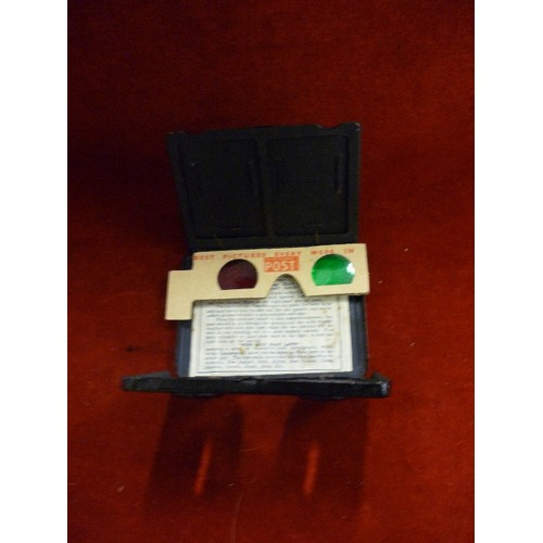 35 - VINTAGE CAMERASCOPE STEREO VIEWER AND PICTURE POST 3D GLASSES