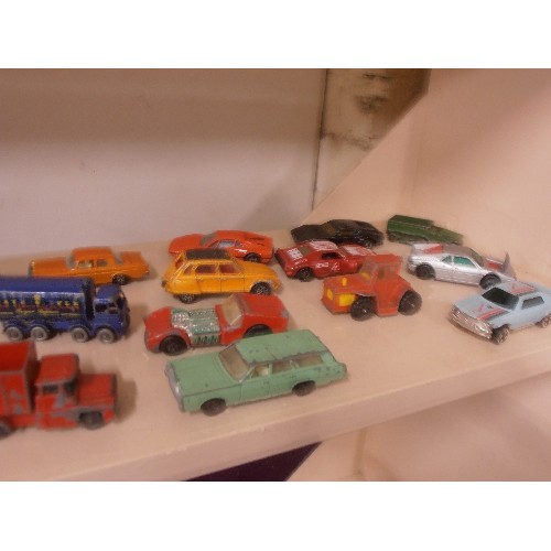 60 - SELECTION OF VARIOUS VINTAGE CARS, SOME CORGI