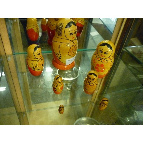 4 - RUSSIAN MATRYOSHKA DOLL 7 PIECES LARGEST 13CM AND SMALLEST 2CM