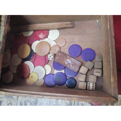 49 - RARE VICTORIAN GAME OF SCHIMMELL OR THE BELL & HAMMER COMPLETE WITH 5 PRINTED CARDS, A HAMMER MALLET... 