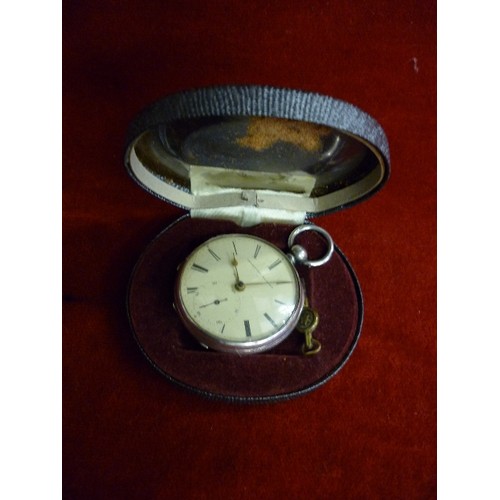 75 - ENGLISH SILVER CASED 