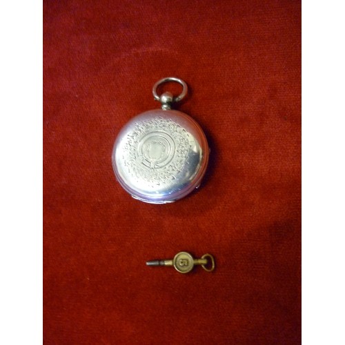 75 - ENGLISH SILVER CASED 