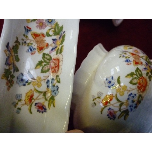 209 - 4 PIECES OF AYNSLEY BONE CHINA INC A 