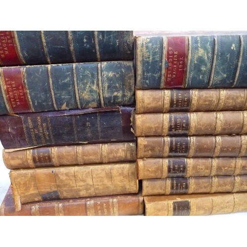 229 - ANTIQUARIAN BOOKS - METHODISM AND WESLEYANISM - INCLUDES 7 VOLUMES OF 