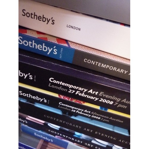 235 - 15 CONTEMPORARY ART AUCTION CATALOGUES -  2002 TO 2012 INCLUDING SOTHEBY'S CONTEMPORARY ART AFTERNOO... 