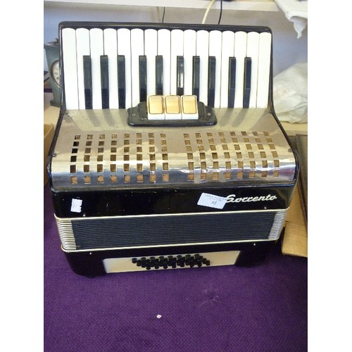 85 - VINTAGE SORRENTO PIANO-ACCORDIAN. 48 BASS -THREE VOICE.