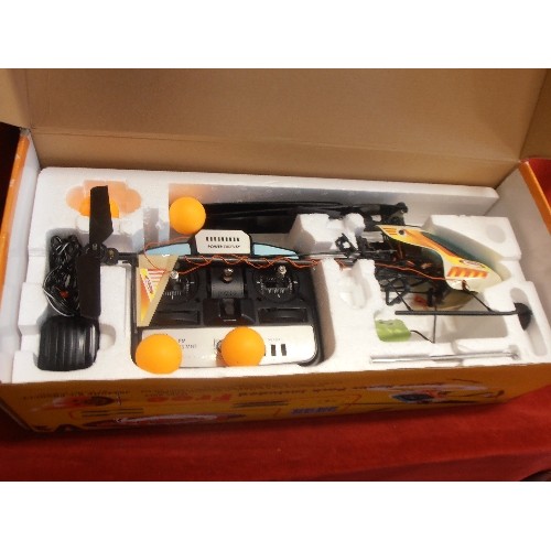 92 - TWISTER V2 REMOTE CONTROL HELICOPTER. INDOOR SILENT FLIGHT. IN BOX.