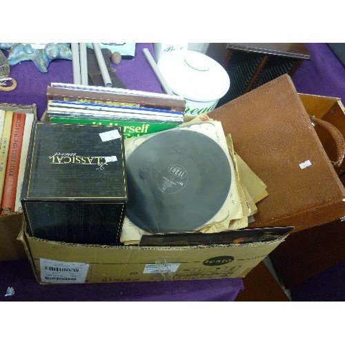 172 - QUANTITY OF VINTAGE 78'S RECORD DISKS INC THE LAMBETH WALK, HIS MASTERS VOICE LABEL 'LAUGH CLOWN LAU... 