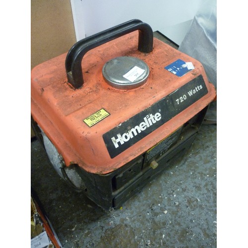 365 - HOMELITE 720 WATT GENERATOR.