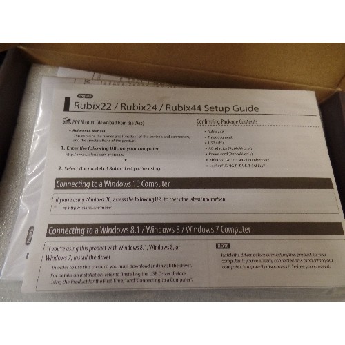 221 - ROLAND RUBIX 24 USB AUDIO INTERFACE. BOXED