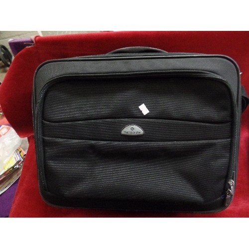 184 - SAMSONITE DOUBLE LAPTOP BAG.