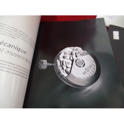 13 - 3 WATCH CATALOGUES - BELL & ROSS, FRANCK MULLER AND ROLEX