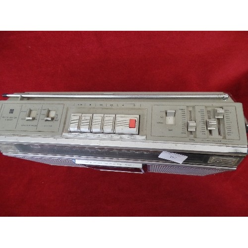 297 - VINTAGE-RETRO PANASONIC RADIO-CASSETTE RECORDER.