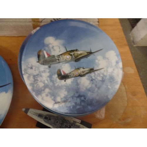 234 - COALPORT WW2 COLLECTOR'S PLATES INC LARGE PLATE 