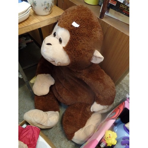 361 - LARGE OVERSIZED CUDDLY MONKEY