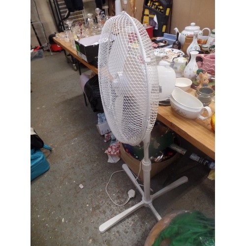 358 - ELECTRIC FAN ON STAND