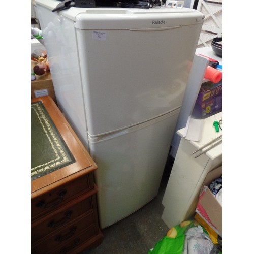 390 - SMALL PANCHE FRIDGE FREEZER IN WHITE