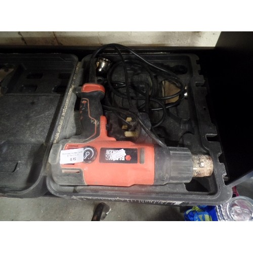 498 - BLACK AND DECKER HEAT GUN