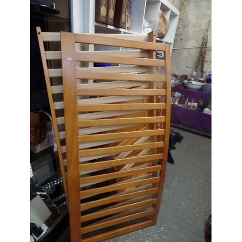 503 - PINE SLEIGH BED COT