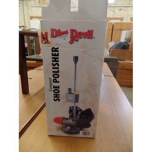 104 - DIRT DEVIL SHOE POLISHER KIT WITH BOX