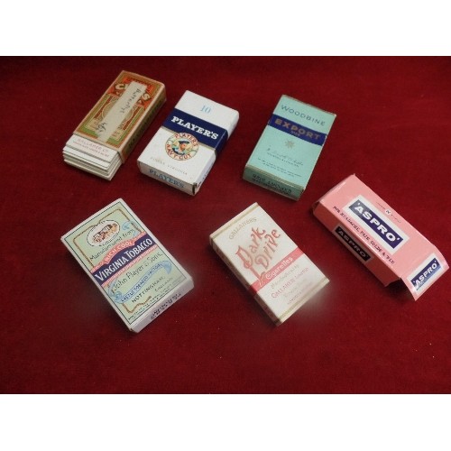 73 - LARGE QUANTITY OF CIGARETTE & TEA CARDS, SOME IN CIGARETTE BOXES. INC PLAYERS, CARRERAS LTD, WOODBIN... 