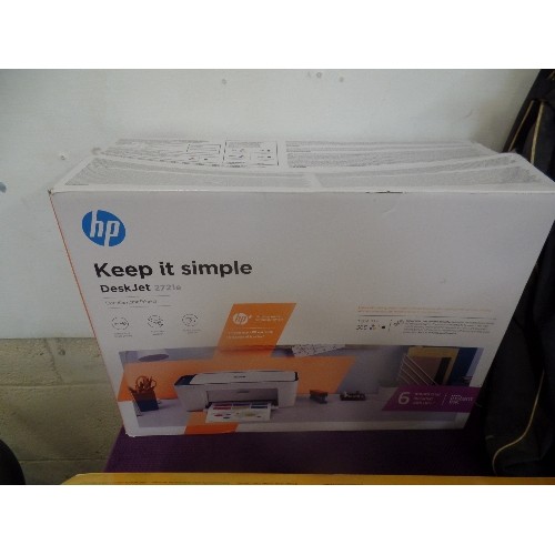 108 - KODAK ESP.C 315 PHOTOGRAPH PRINTER, WITH LEADS AND DISK, AND A HP 'KEEP IT SIMPLE' DESK-JET 2721E. B... 