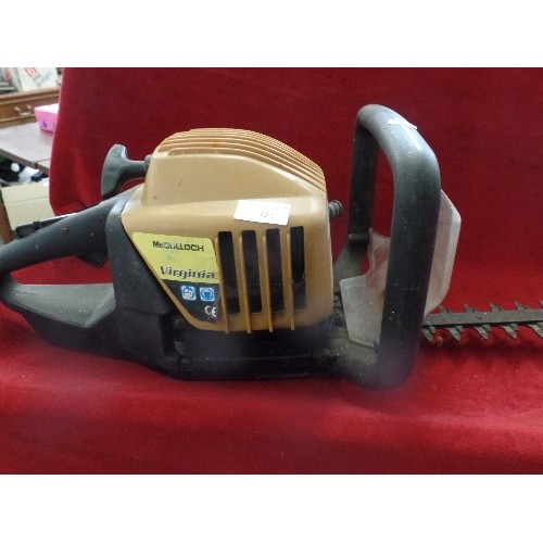 132 - McCULLOUCH VIRGINIA MH542P PERTROL HEDGE TRIMMER.