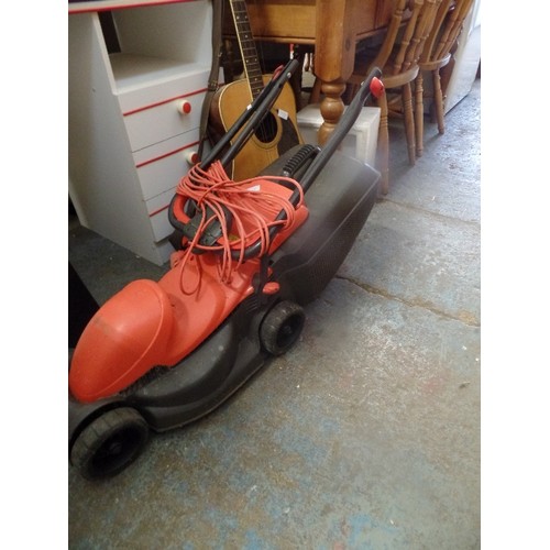 338 - FLYMO EASIMO ELECTRIC LAWN MOWER.