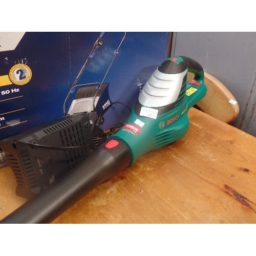 341 - BOSCH ALB 36 LI CORDLESS LEAF BLOWER. WITH CHARGER.