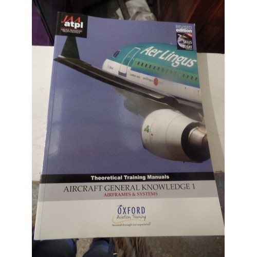 381 - 8 VOLUMES OXFORD AVIATION TRAINING BOOKS VOL 1.2.3.5.6.7.8.10