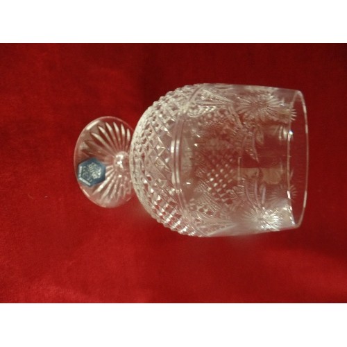 4 - A PAIR OF WATERFORD CRYSTAL 