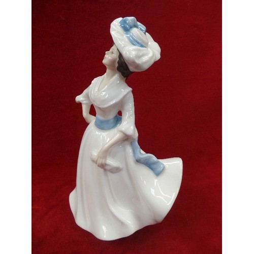 119 - A ROYAL DOULTON BONE CHINA FIGURE 