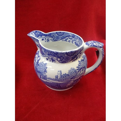 279 - SPODE ITALIAN JUG AND TWO COPELAND 