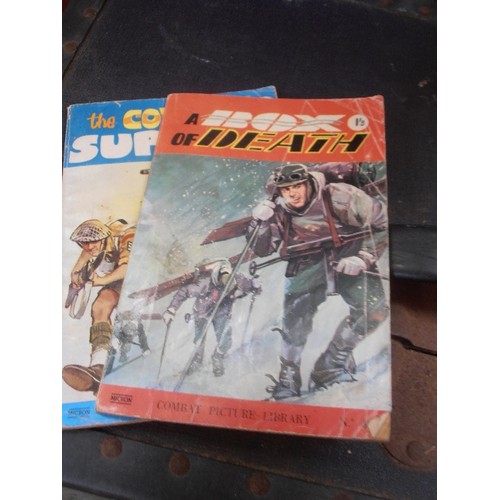 310 - 5 X 1970'S ACTION COMIC BOOKS INCLUDING WAR PICTURE LIBRARY 1971, BATTLE PICTURE LIBRARY 1972, AIR A... 