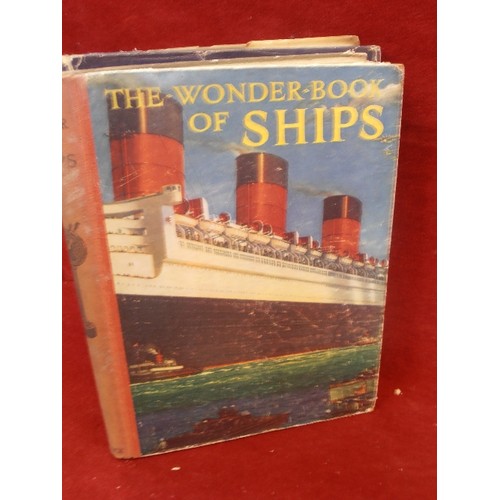 309 - 5 X 1950's WONDER BOOKS PUBLISHED BY WARD LOCK & CO. INCLUDES WONDER BOOK OF :- RAILWAYS; THE ARMY; ... 