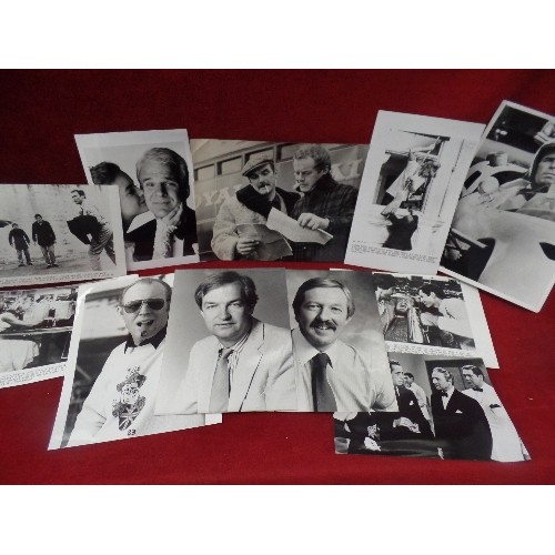 108 - VINTAGE OFFICIAL PRESS PHOTOGRAPHS, APPROX X 100 IMAGES FROM FILM AND TV. MAINLY 8.5 X 7