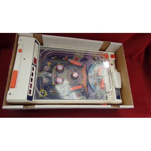 150 - VINTAGE 'ATOMIC ARCADE PINBALL' GAME. IN ORIGINAL BOX